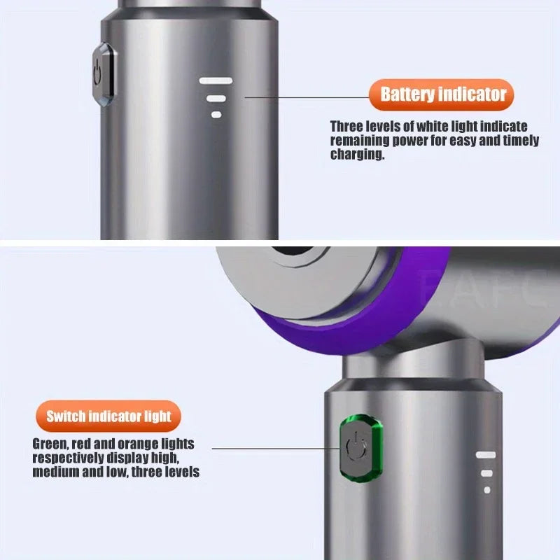 Aspirateur portatif sans fil pour voiture, 30000Pa, avec moteur sans balais, 4 en 1, pour clavier, maison, animal de compagnie et voiture