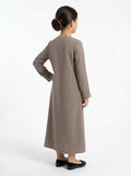 Abaya Taupe Ado - Face