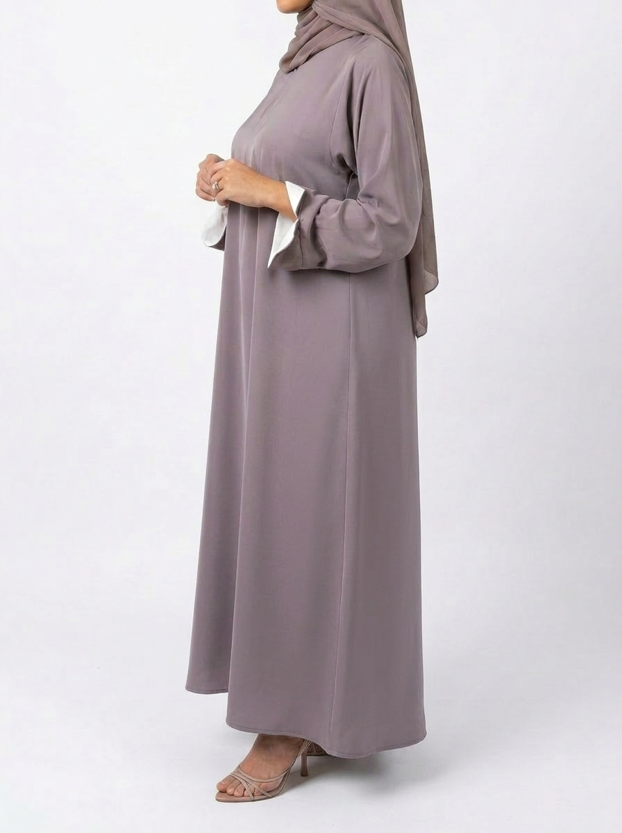 Abaya Taupe Classique
