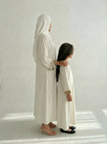 Duo Mère & Fille Blanc SILKA