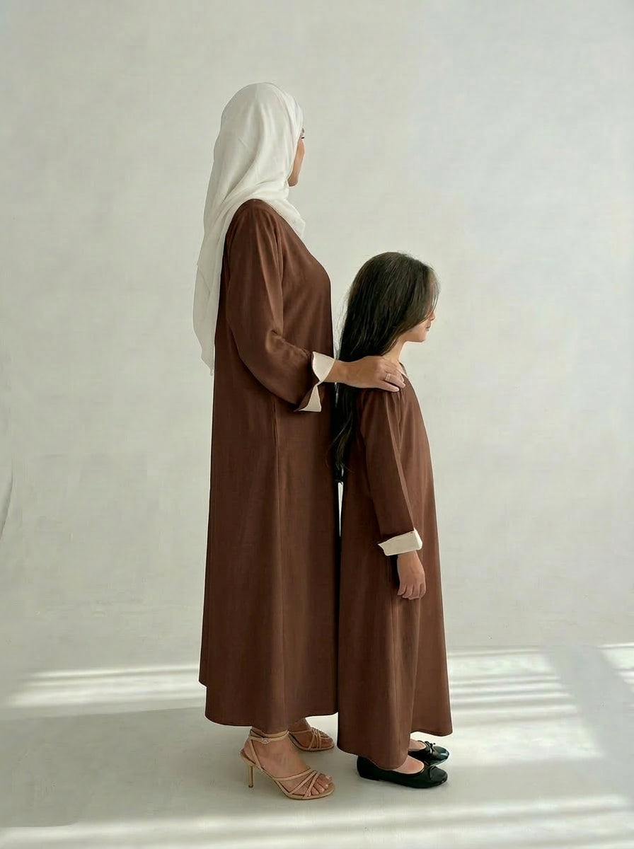 Duo Mère & Fille Chocolat SILKA