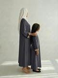 Duo Mère & Fille Gris