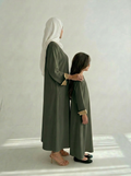Duo Mère & Fille Kaki