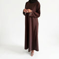 Abaya Chocolat Classique