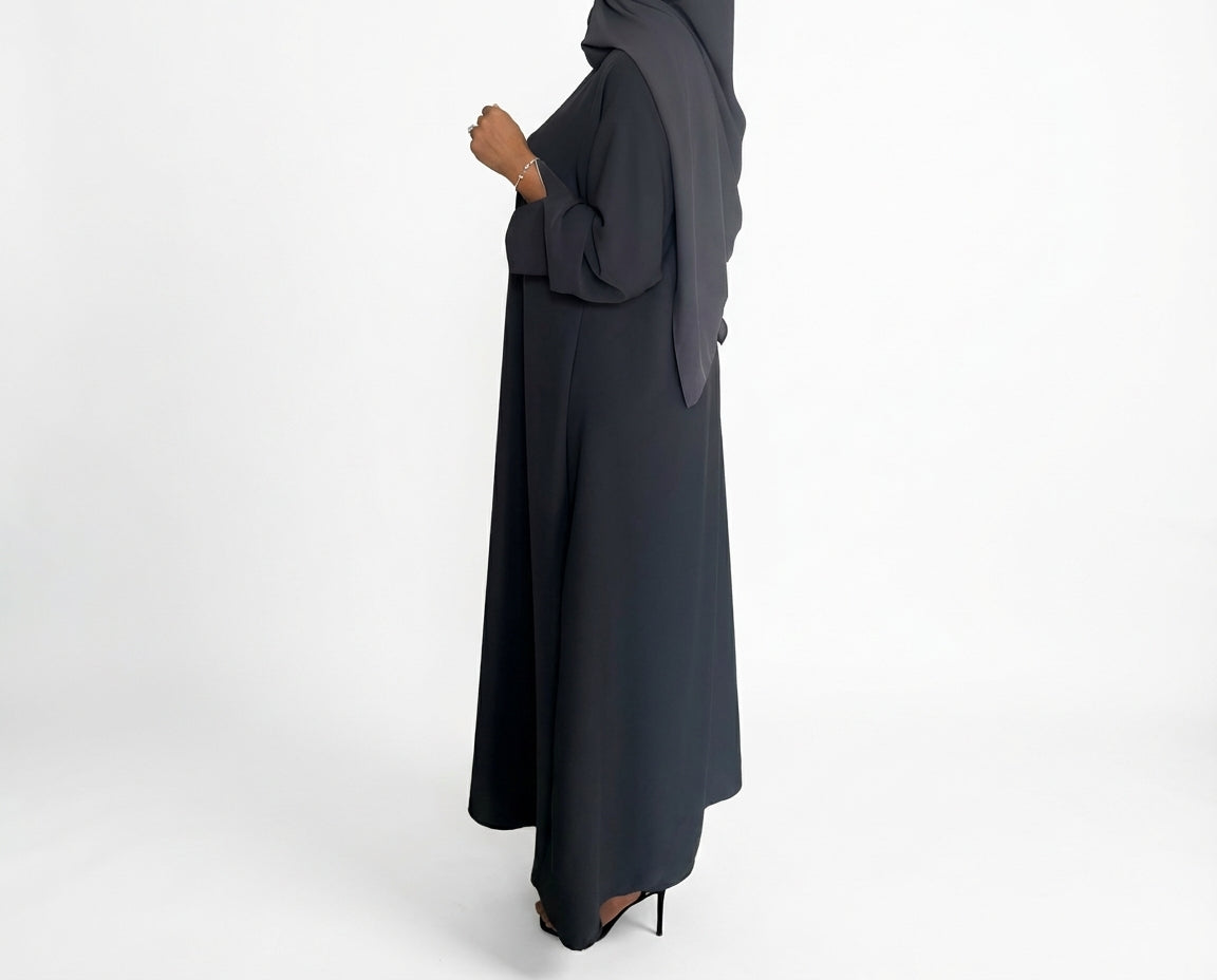 Abaya Gris Antarctique vue 2